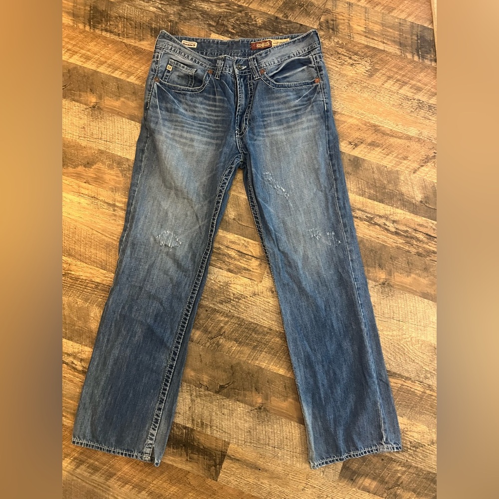 Big Star Men's Boot Cut Blue Jeans